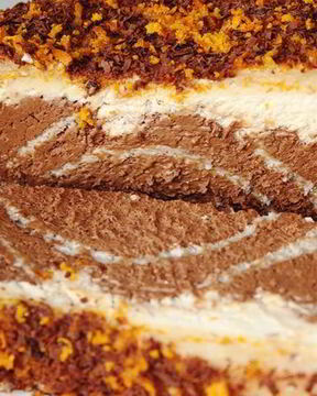 Мраморное мороженое Три вкуса