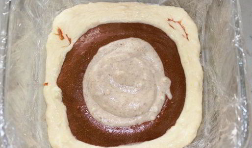 мраморное мороженое три вкуса