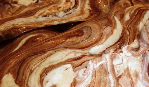 мраморное мороженое три вкуса