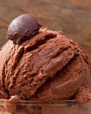 Очень шоколадное мороженое