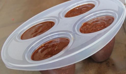 шоколадно-зефирное мороженое