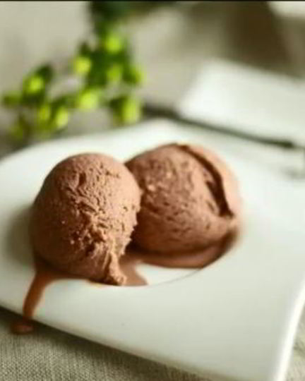 Рецепт шоколадного домашнего мороженого
