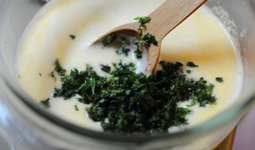 шоколадное и мятное мороженое