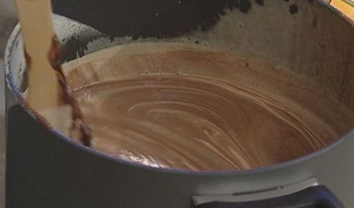 шоколадное мороженое с виски