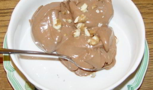 шоколадное мороженое с виски