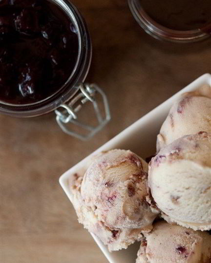 Рецепт вишневого трюфельного мороженого