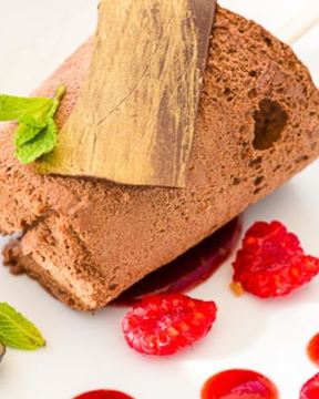 Воздушное шоколадное мороженое