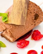 Воздушное шоколадное мороженое