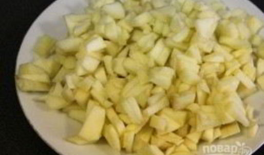 яблочное мороженое с корицей