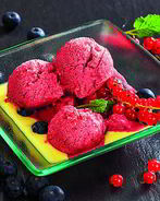 Ягодное мороженое