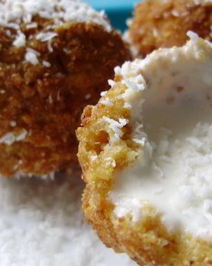 Жареное мороженое