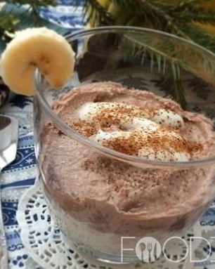 Банановый мусс