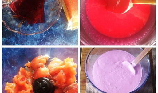 блинный чизкейк со сливочно-рыбным муссом