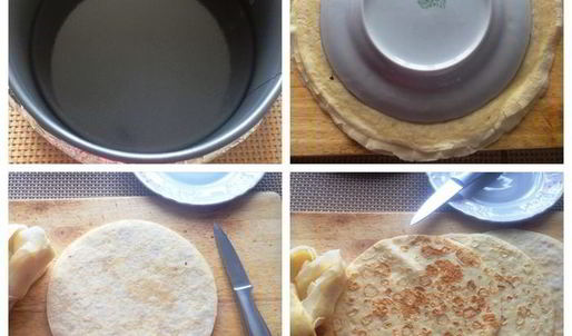 блинный чизкейк со сливочно-рыбным муссом