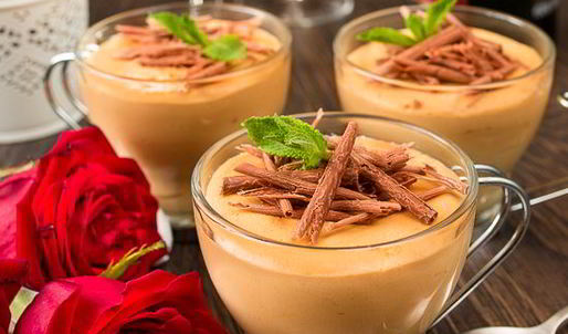 карамельный мусс