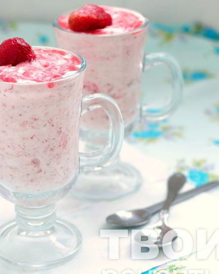 Рецепт клубничного мусса
