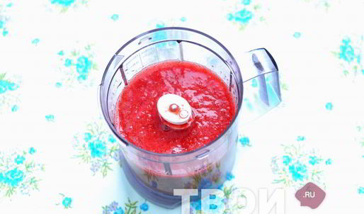 клубничный мусс