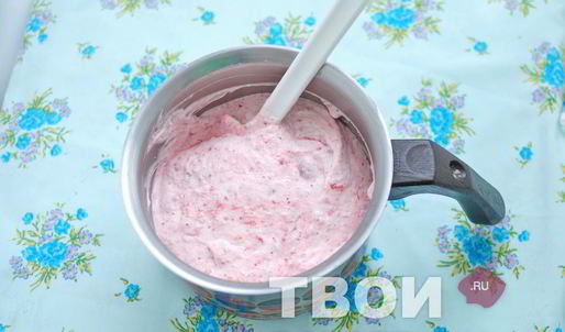 клубничный мусс