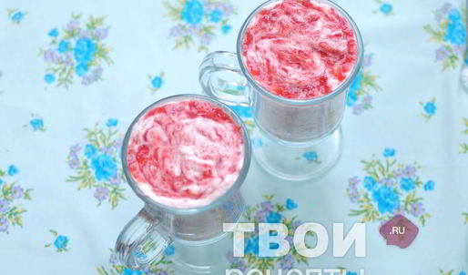 клубничный мусс