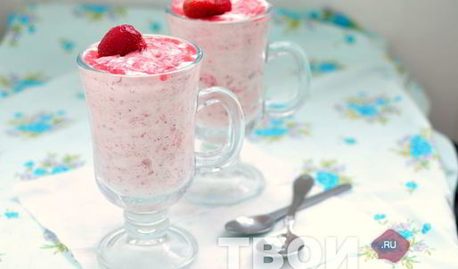 клубничный мусс