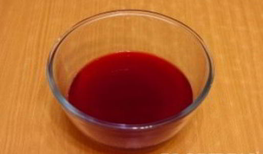 клюквенный мусс