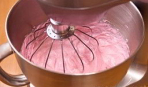 клюквенный мусс