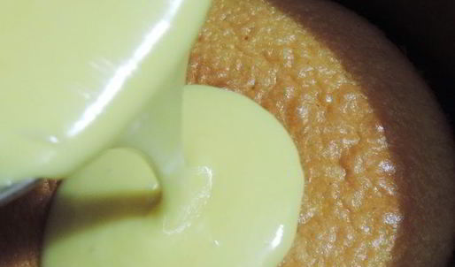 клюквенный торт-мусс с миндальным пралине праздничный