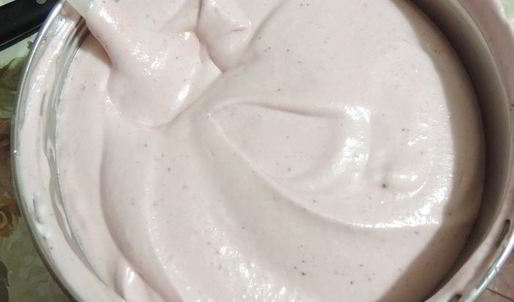 клюквенный торт-мусс с миндальным пралине праздничный