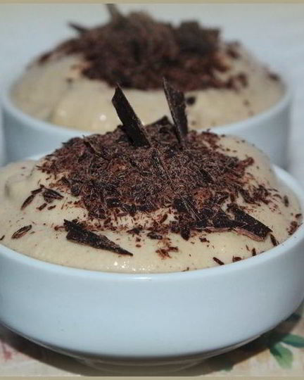 Рецепт кофейно-творожного мусс