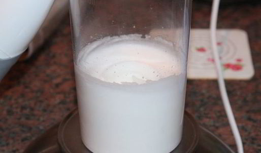 кофейно-творожный мусс