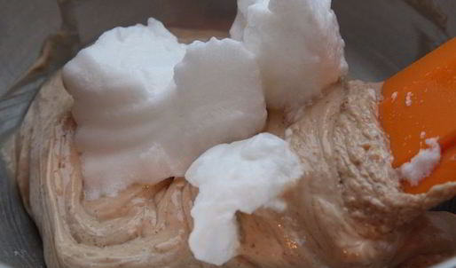 кофейно-творожный мусс