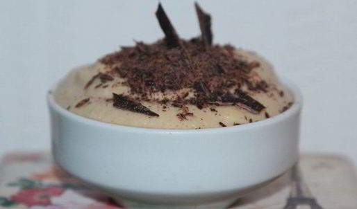 кофейно-творожный мусс