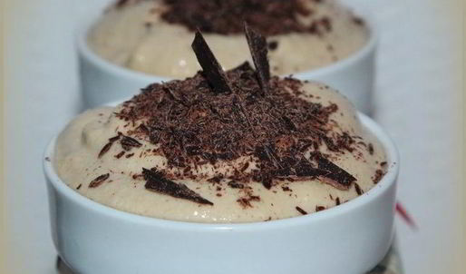 кофейно-творожный мусс