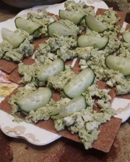 Рецепт крисп с муссом из молок