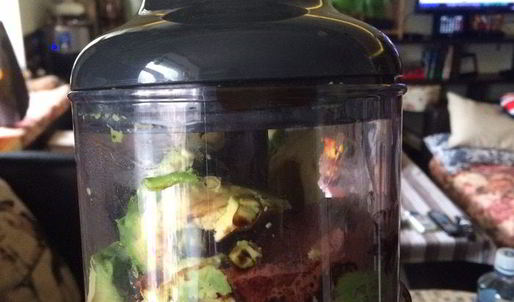 ленивый шоколадный мусс из авокадо