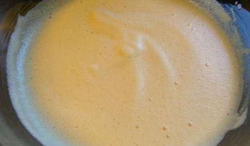 лимонно-медовый мусс с фундуком