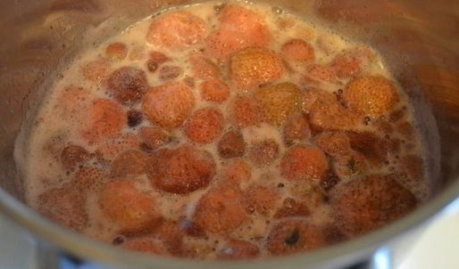 любимый клубничный мусс