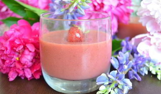 любимый клубничный мусс