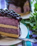 Мини-торты с черничным муссом