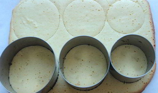 мини-торты с черничным муссом