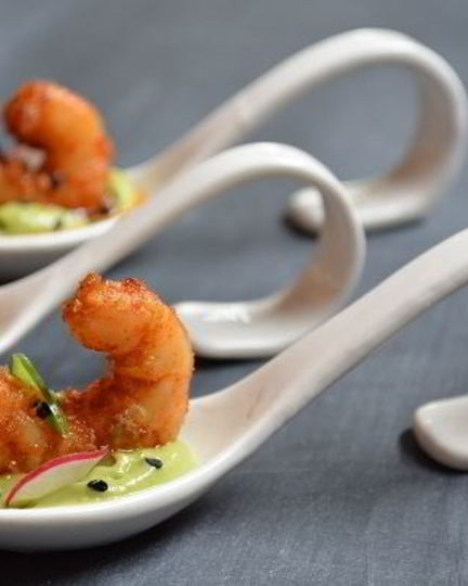 Рецепт мусса из авокадо с креветками