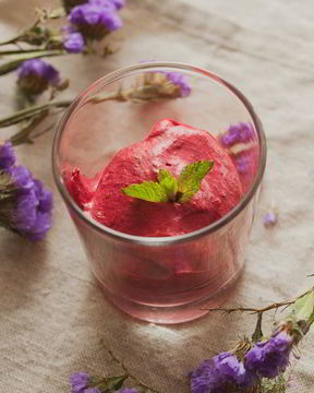 Мусс из черной смородины