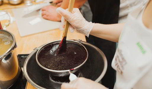 мусс из черной смородины