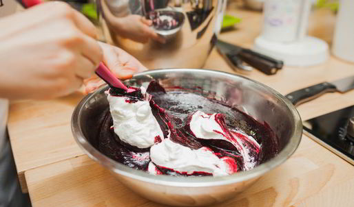 мусс из черной смородины