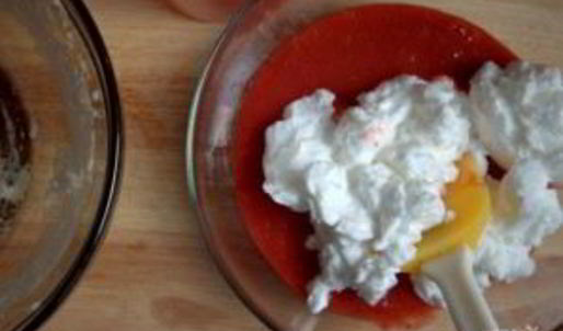 мусс из клубники