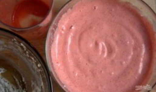 мусс из клубники