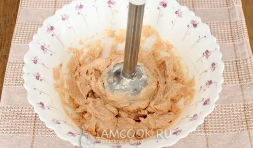 мусс из малосольной горбуши