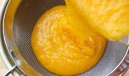 мусс из персиков