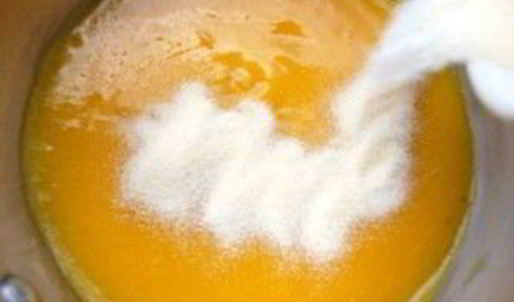 мусс из персиков