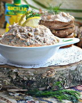 Мусс из слабосоленой форели